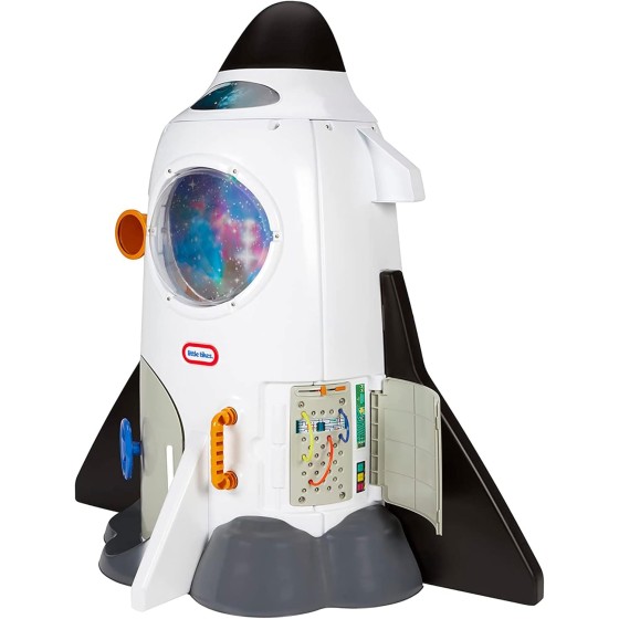 Little Tikes Adventure Rocket Realistic Space Astronaut Pretend Role Play for Kids, Boys, Girls, 2-6 Years Old, 40 x 18 x 18 inches