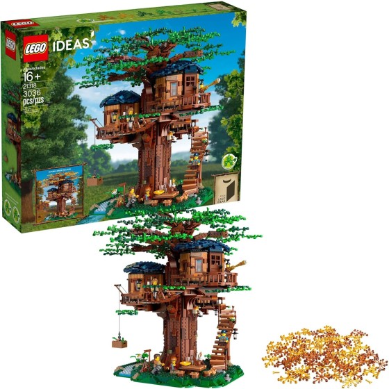 LEGO Ideas Tree House 21318, Model Construction Set