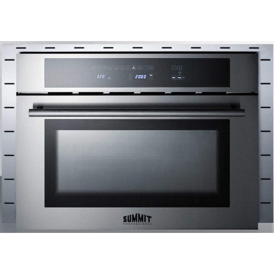 Summit CMV24 Wall Oven, Stainless Steel